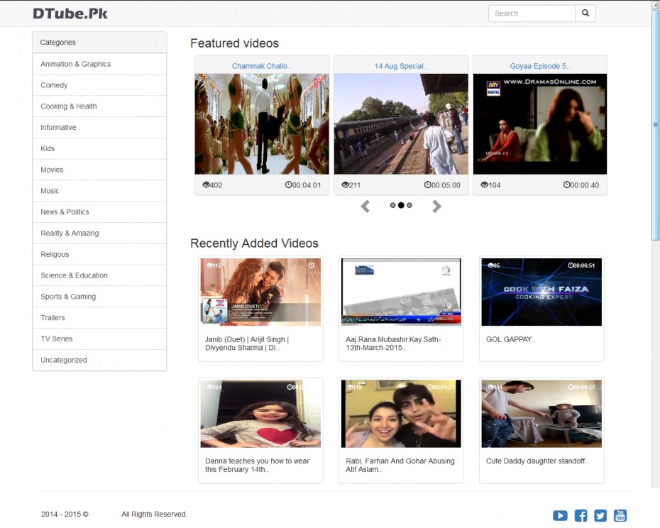 dtube.pk - video website